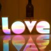 LOVE Letter Led Light For Proposal And Engagement Wedding Party Stage Background Valentine's Day Decor Home Outdoor Lamp