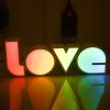 LOVE Letter Led Light For Proposal And Engagement Wedding Party Stage Background Valentine's Day Decor Home Outdoor Lamp