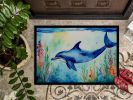 Dolphin Doormat Front Door Mat Indoor Outdoor Rugs for Entryway, Non Slip Washable Low Pile, 24H X 36W